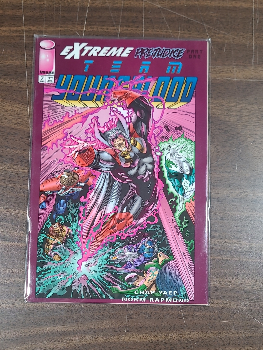 Extreme Prejudice Team Youngblood Comic Book #7 March